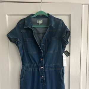 RE generation Boiler Suit denim